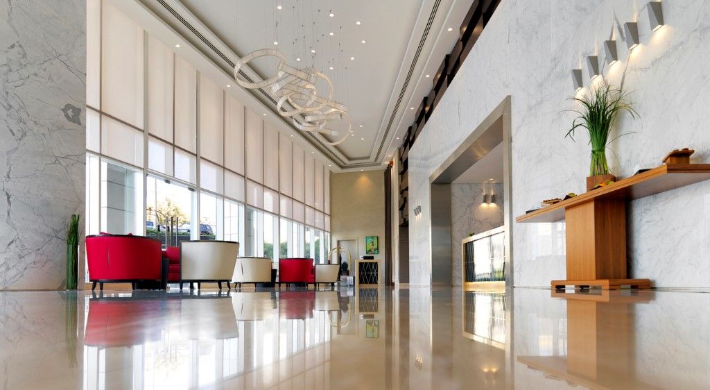 Damac Maison The Vogue Dubái Exterior foto Lobby